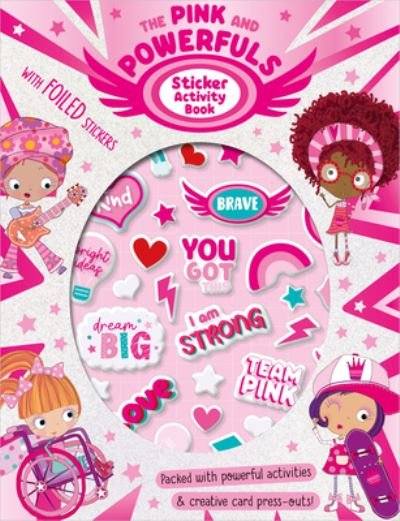 Cover for Ltd. Make Believe Ideas · The Pink and Powerfuls Sticker Activity Book (Paperback Book) (2021)