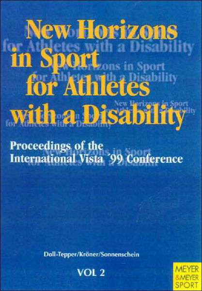 Cover for Gudrun Doll-tepper · New Horizons in Sport for Athletes with a Disability (Paperback Book) (2000)