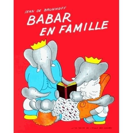 Cover for Laurent de Brunhoff · Babar en famille (Taschenbuch) (1983)
