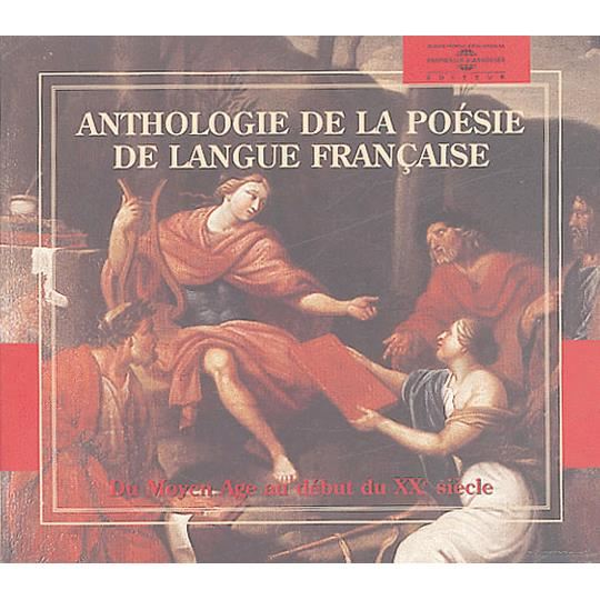 Cover for Anthologie De La Poesie De Langue Francaise / Va (CD) (2003)