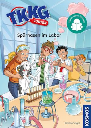 Cover for Kirsten Vogel · TKKG Junior, 3, Spürnasen im Labor (Book) (2025)