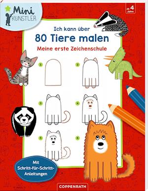 Cover for Emily Fellah · Ich kann über 80 Tiere malen (Bok) (2023)