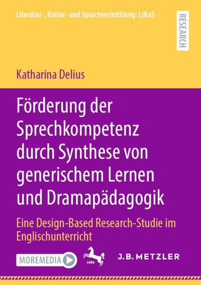 Cover for Delius · Foerderung der Sprechkompetenz durch Synthese von generischem Lernen und Dramapa (Book) (2020)