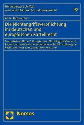 Cover for Lauer · Die Nichtangriffsverpflichtung im (N/A) (2021)