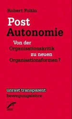 Cover for Foltin · Post-Autonomie (Bog)