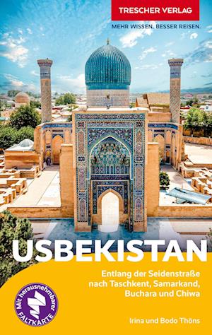 Cover for Bodo Thöns · TRESCHER Reiseführer Usbekistan (Book) (2025)