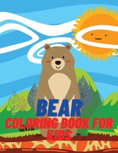 Cover for Deeasy B · Bear Coloring Book For Kids (Paperback Book) (2021)