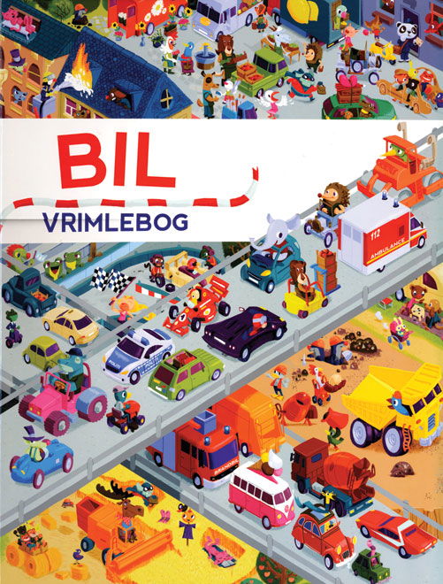 Cover for Stephan Lomp · Vrimlebog: Bil vrimlebog (Cardboard Book) [1st edition] (2016)