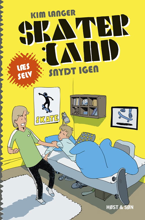 Cover for Kim Langer · Skaterland LÆS SELV - Snydt igen (Innbunden bok) [2. utgave] (1901)