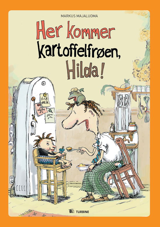 Cover for Markus Majaluoma · Hilda og Frank: Her kommer kartoffelfrøen, Hilda! (Bound Book) [1st edition] (2013)