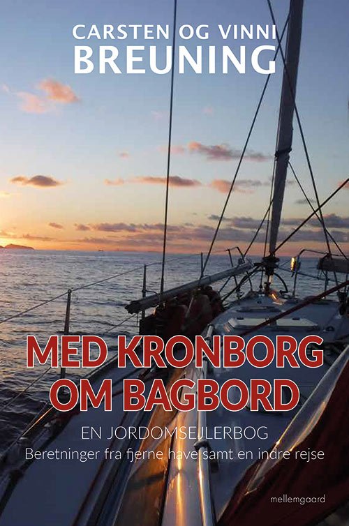 Cover for Med Kronborg om bagbord (Sewn Spine Book) [1e uitgave] (2020)