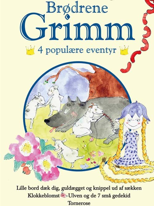 Cover for Brødrene Grimm · Eventyrbøgerne: Brødrene Grimm - 4 populære eventyr Grøn (Gebundesens Buch) [1. Ausgabe] (2016)