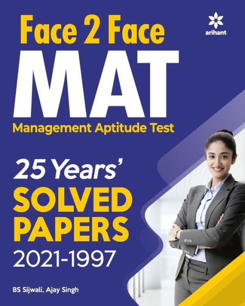 Face 2 Face MAT - Bs Sijwalii - Livros - Arihant Publication India Limited - 9789325795372 - 25 de setembro de 2021