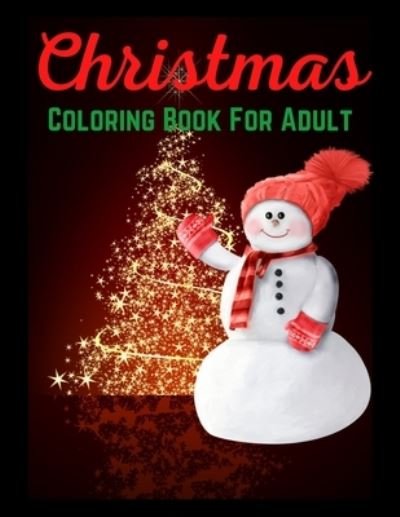 Cover for Azim Publication · Christmas Coloring Book For Adult (Paperback Bog) (2020)