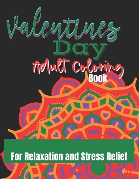 Cover for Fab Designs · Valentines Day Adult Coloring Book (Paperback Book) (2021)