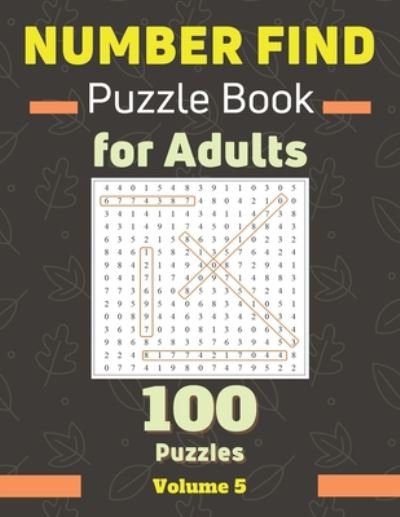 Cover for Infamily Wecan · Number find puzzle book for adults. Volume 5 (Paperback Book) (2020)