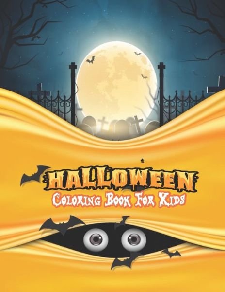 Cover for Ssr Press · Halloween Coloring Book For Kids (Paperback Book) (2020)