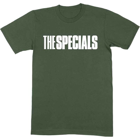 The Specials Unisex Tee: Solid Logo - Specials - The - Merchandise -  - 9950670226372 - 