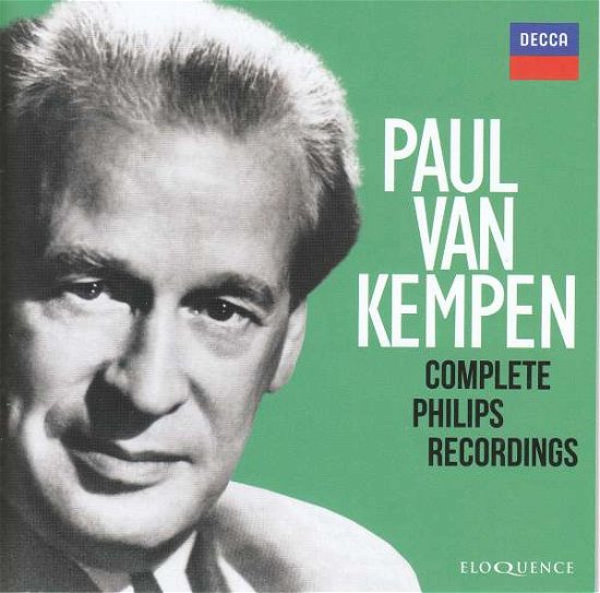 Cover for Concertgebouworkest / Berlin Philharmonic Orchestras · Paul Van Kempen - The Complete Philips Recordings (CD) (2020)