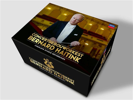 Cover for Bernard Haitink Royal Concertgebouw Orchestra · Haitink Concertgebouw Edtions (113cd+4dvd) (CD/DVD) (2023)