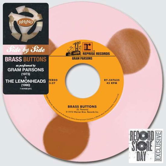 Cover for Lemonheads Parsons Gram · Brass Buttons (Side By Side) (Rsd15) (LP) (2015)