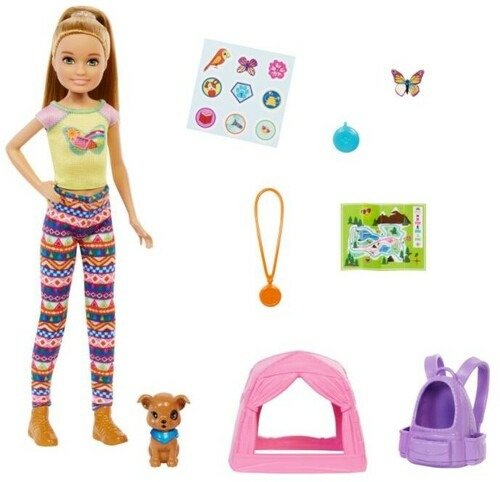 Cover for Barbie · Barbie Family Camping Sister and Pet Stacie (MERCH) (2021)
