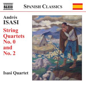 Cover for Isasi / Isasi Quartet · String Quartets Nos. 0 &amp; 2 (CD) (2012)