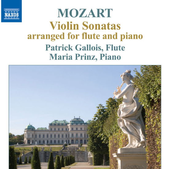 Cover for Mozart / Gallois / Prinz · Violin Sonatas Arranged for Flute &amp; Piano (CD) (2013)