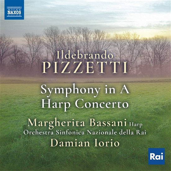 Cover for I. Pizzetti · Symphony in A/harp Concerto (CD) (2017)