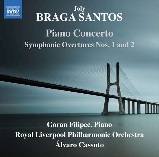 Santos / Piano Concerto - Filipec / Rlpo / Cassuto - Music - NAXOS - 0747313390373 - September 14, 2018