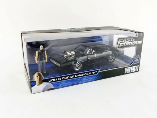 Jada Toys 1/24 1970 Dodge Charger Fast And Furious With Dom Figure - Jada - Merchandise - Jada Toys - 0801310307373 - 6. september 2023