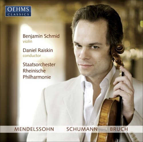 Cover for Mendelssohn / Schmid / Staatsorchester Rheinische · Works for Violin &amp; Orchestra (CD) (2009)