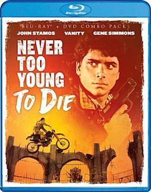 Cover for Never Too Young to Die (Blu-Ray) (2017)