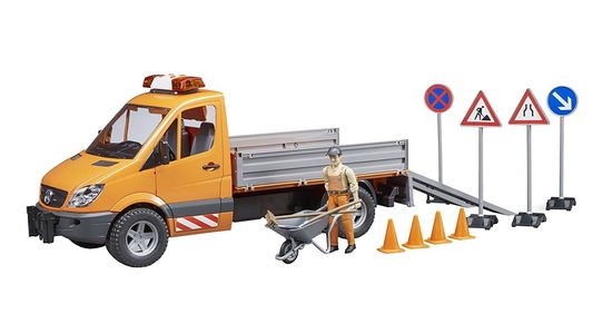 Cover for Bruder · Bruder Mercedes Benz Sprinter Municipal Works Vehicle with Figure and Accessories (Leksaker) (2018)