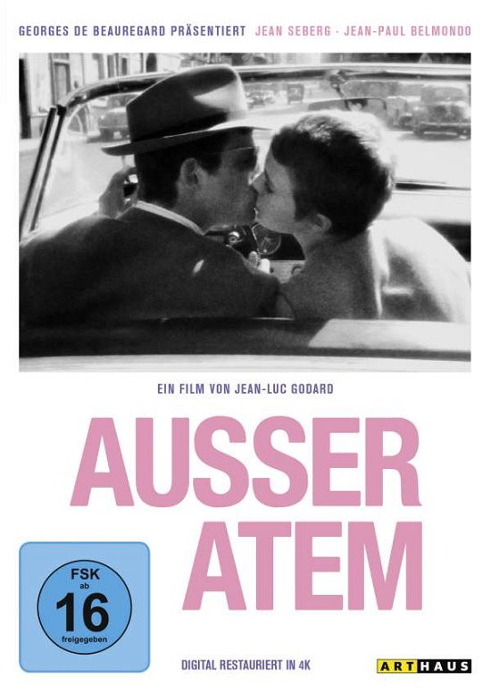 Cover for Belmondo,jean-paul / Seberg,jean · Außer Atem/60thanniversary Edit / Digital Remastered (DVD) (2020)