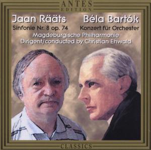 Sym No 8 / Cto for Orch - Raats / Ehwald / Magdeburgische Philharmonie - Musikk - Antes - 4014513021373 - 4. april 2003