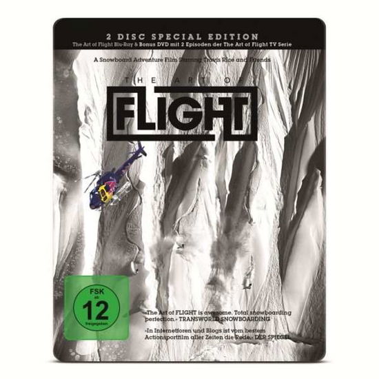 Cover for Rice,travis / Jackson,john / Landvik,mark · The Art of Flight-steelbook Edition (Blu-ray) (2013)