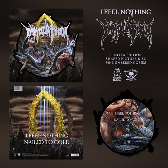 I Feel Nothing (Shaped Picture Disc) - Immolation - Muziek - CHURCH OF VINYL - 4260146163373 - 4 februari 2022