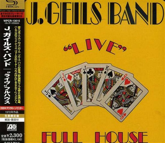 Cover for J. -band- Geils · Shm-full House -live- (CD) (2009)