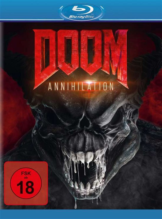 Cover for Amy Manson,dominic Mafham,luke Allen-gale · Doom: Annihilation (Blu-ray) (2020)