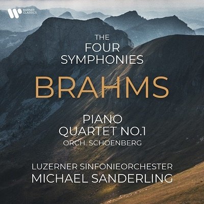 Brahms: the Four Symphonies / Piano Quartet No. 1 - Sanderling, Michael / Luzerner Sinfonieorchester - Music - WARNER CLASSICS - 5054197482373 - April 7, 2023