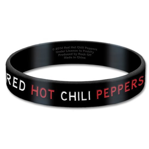 Red Hot Chili Peppers Gummy Wristband: Logo - Red Hot Chili Peppers - Merchandise - Probity - 5055295389373 - 