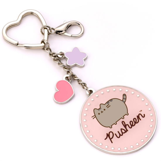 Pusheen The Cat Pink Name Keyring With Mini Charms - Pusheen - Marchandise - PUSHEEN - 5055583453373 - 31 mars 2024