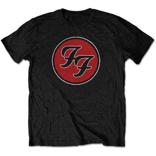 Cover for Foo Fighters · Foo Fighters Unisex T-Shirt: FF Logo (T-shirt) [size XL] [Black - Unisex edition] (2020)