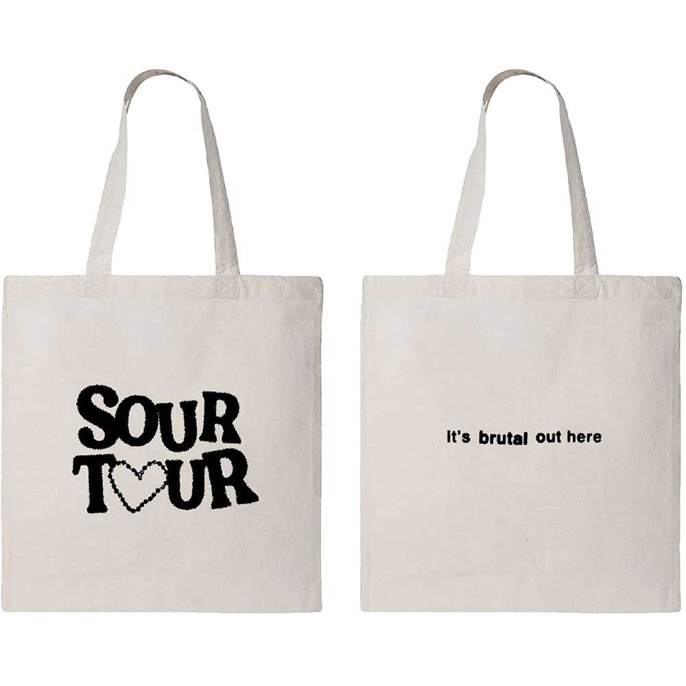 Olivia Rodrigo Tote Bag: Sour Tour (Ex-Tour)