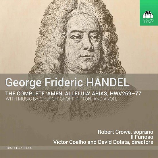 Cover for Handel / Pittoni / Croft · Handel / Amen Alleluia Arias (CD) (2017)