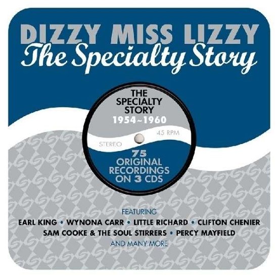 Dizzy Miss Lizzy - the Specialty Story - V/A - Musiikki - ONE DAY - 5060259820373 - maanantai 29. heinäkuuta 2013
