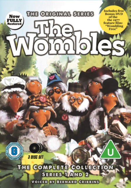 The Wombles: The Complete Series - The Wombles the Complete Series DVD - Film - FABULOUS FILMS - 5060952891373 - 25. november 2024