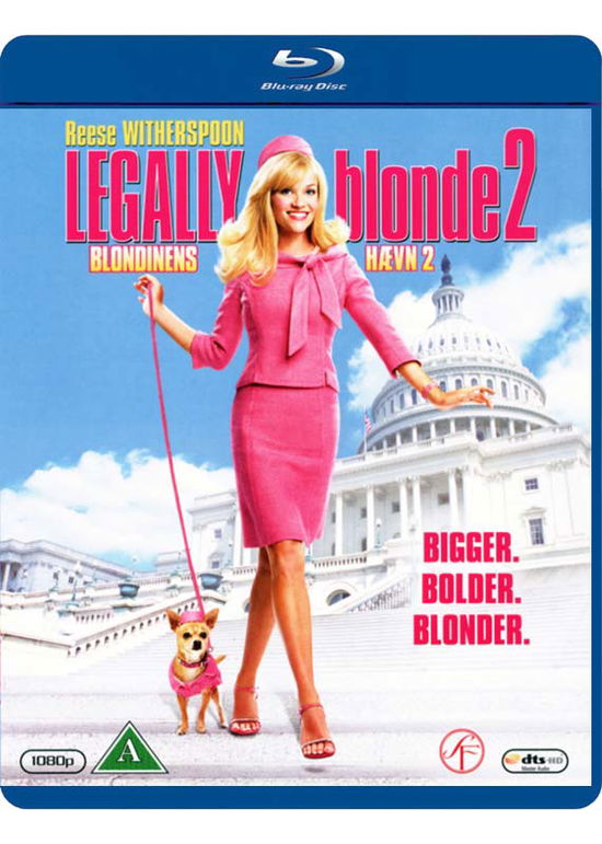 Cover for Blondinens Hævn 2 · Legally Blonde 2 (Blu-ray) (2011)