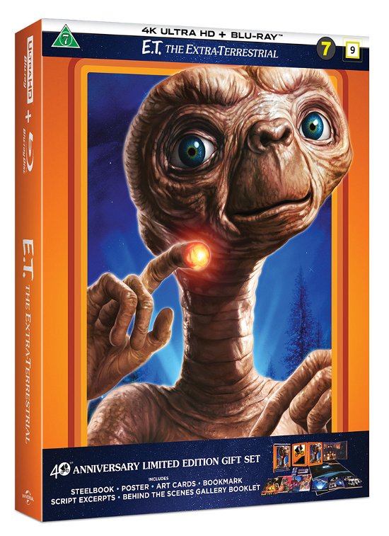 E.T. THE EXTRA-TERRESTRIAL - Steelbook -  - Elokuva - Universal - 7333018024373 - maanantai 14. marraskuuta 2022